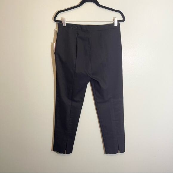 Worthington Womens Stretch Mid Rise Slim Leg Trouser Pants Black Size 8 NWT - Picture 9 of 14